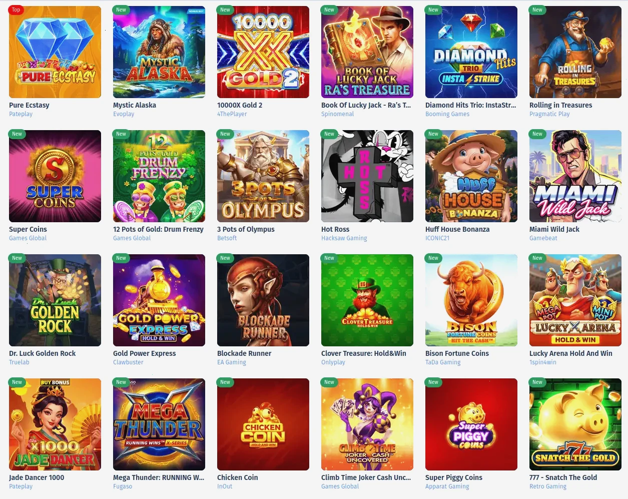 New Lucky Casino snel aanmelden en registratie proces